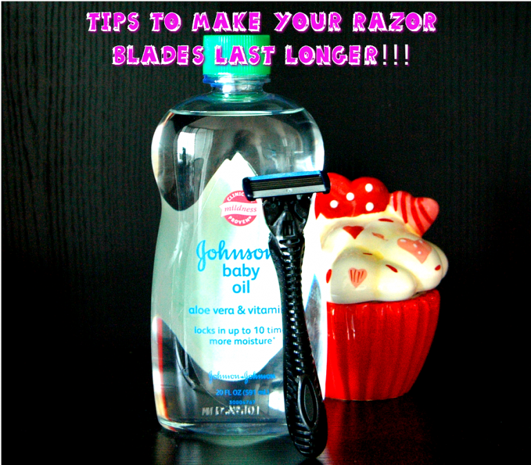 Tips to Making Your Razor Last Longer Cupkake in Pumps