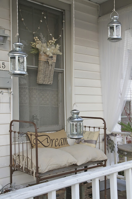 old crib into vintage style bench